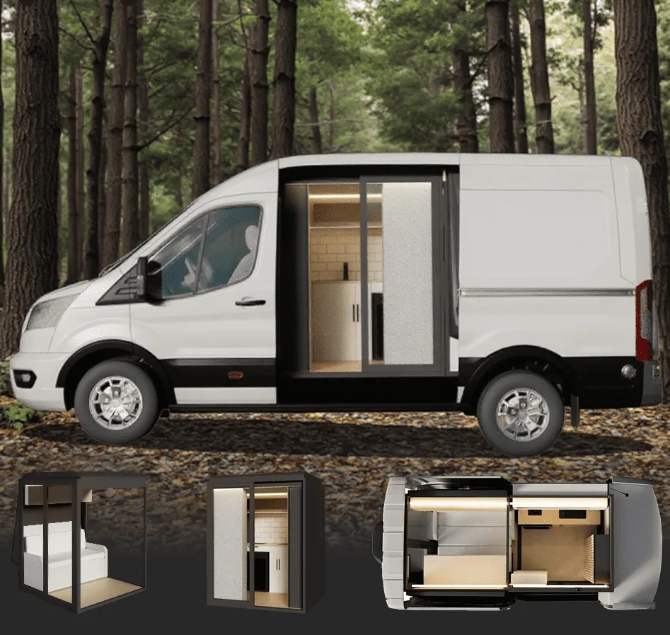 Fiat Ducato with camper conversion kit installed