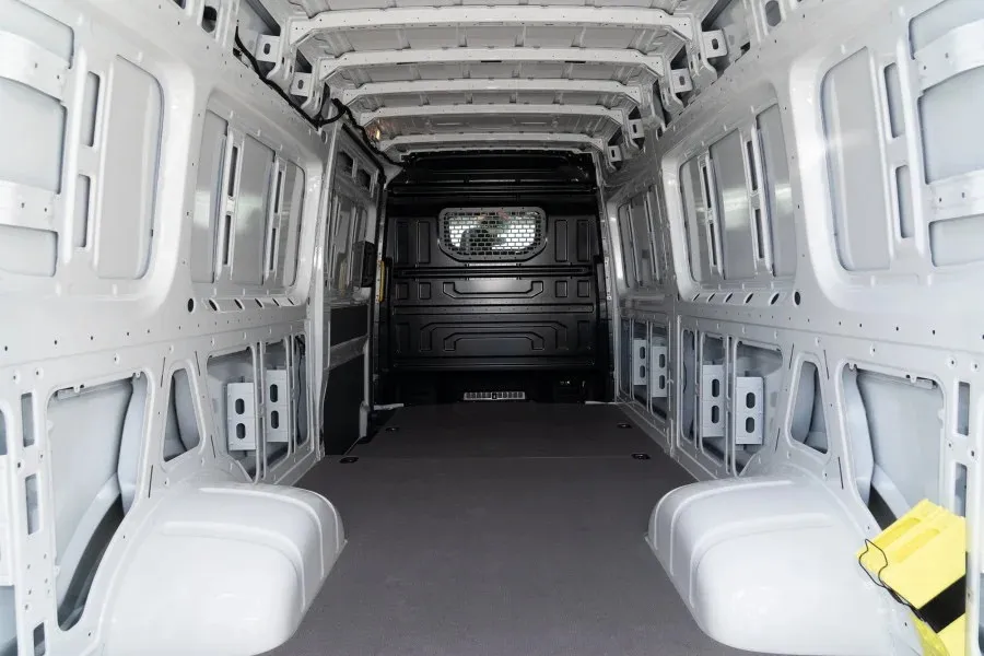 Empty cargo van interior L2H2
